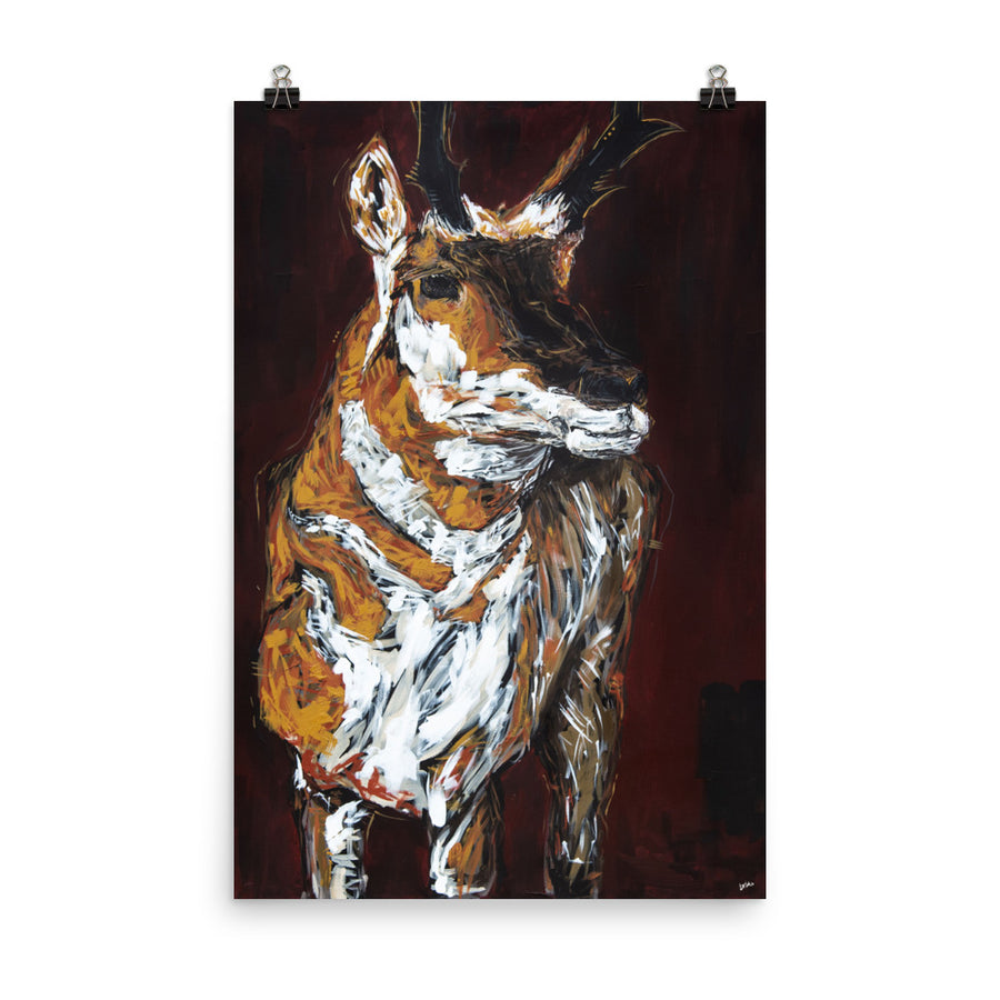 Wyo Pronghorn Print