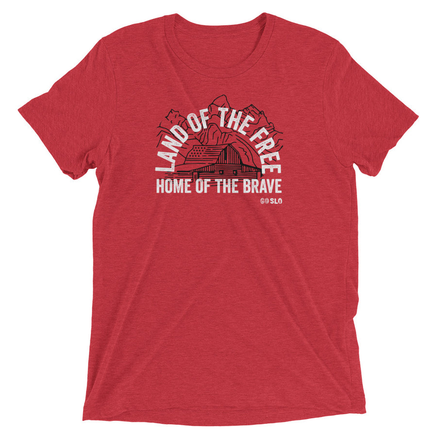 Guys Land of the Free Tee