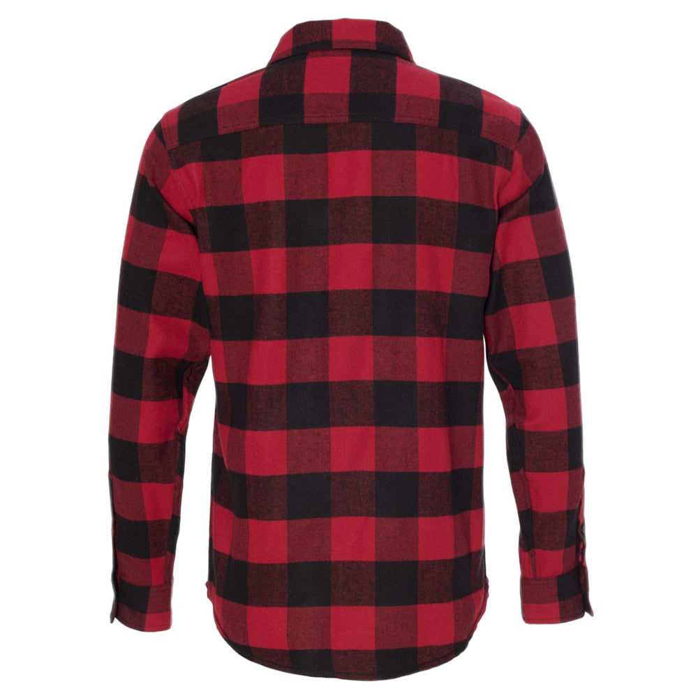 Guys Flannel // Red + Black