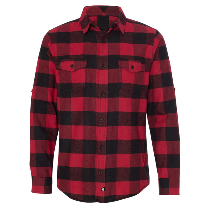 Guys Flannel // Red + Black