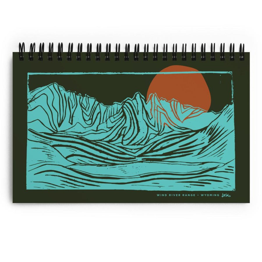 Carved Collection Notebook // Wind River Range, Wyoming