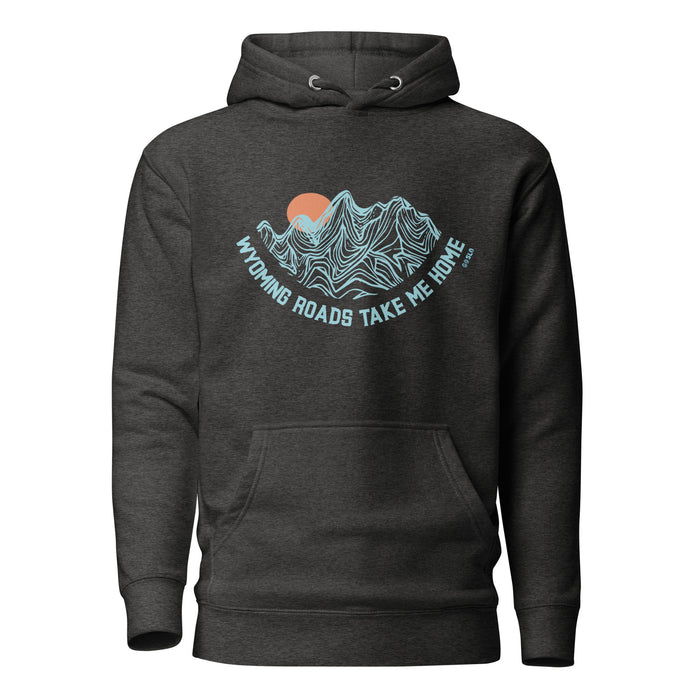 Unisex Wyo Roads Hoodie // Tetons