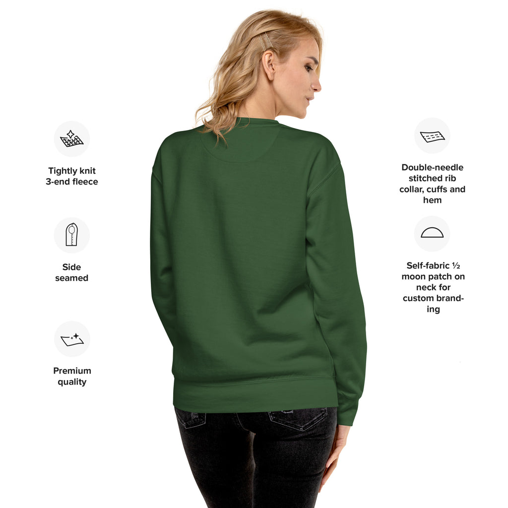 Gals Wyo Roads Relaxed Crew Sweatshirt // Med Bow
