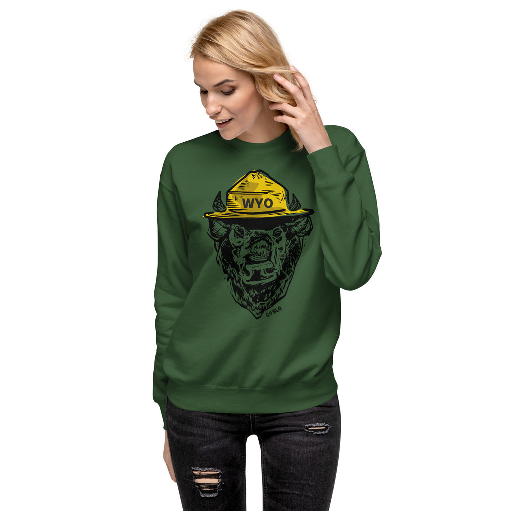 Unisex Bison Ranger Crew Sweatshirt