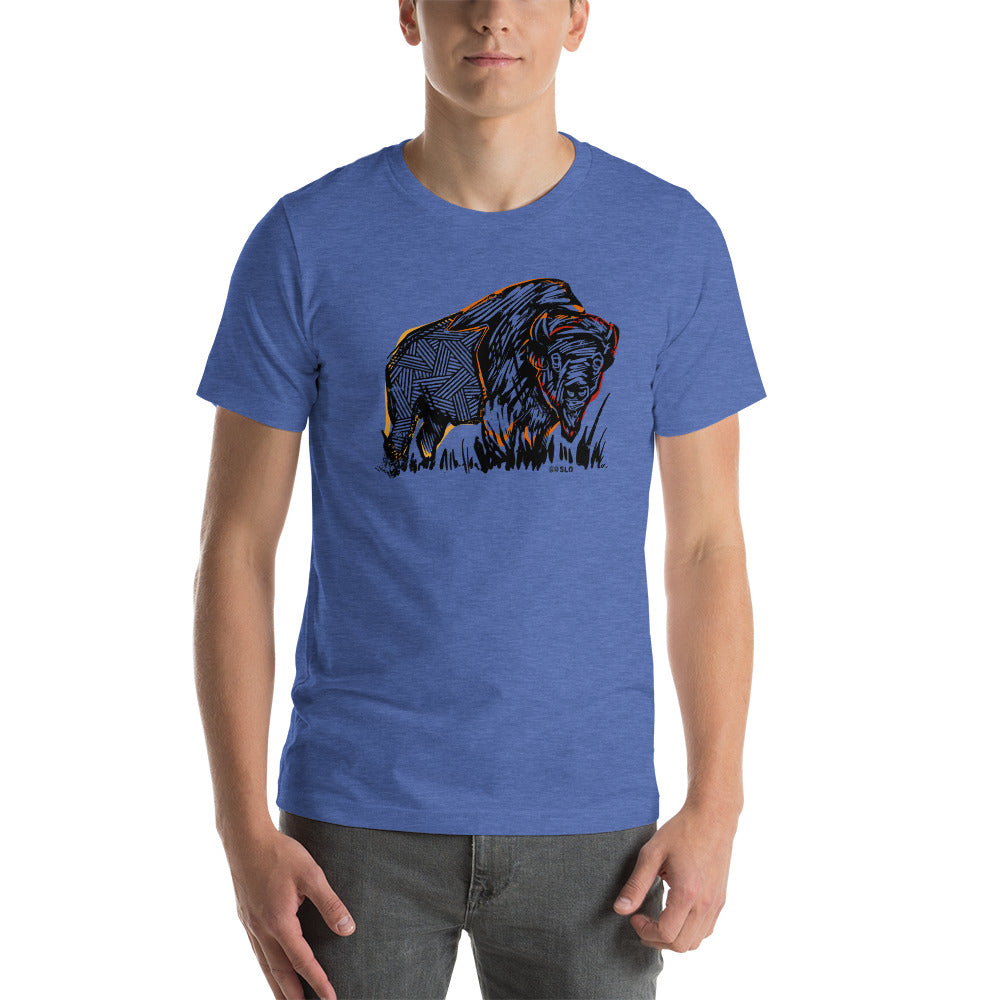 GUYS CARVED BISON TEE