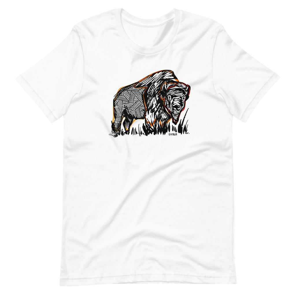 GUYS CARVED BISON TEE